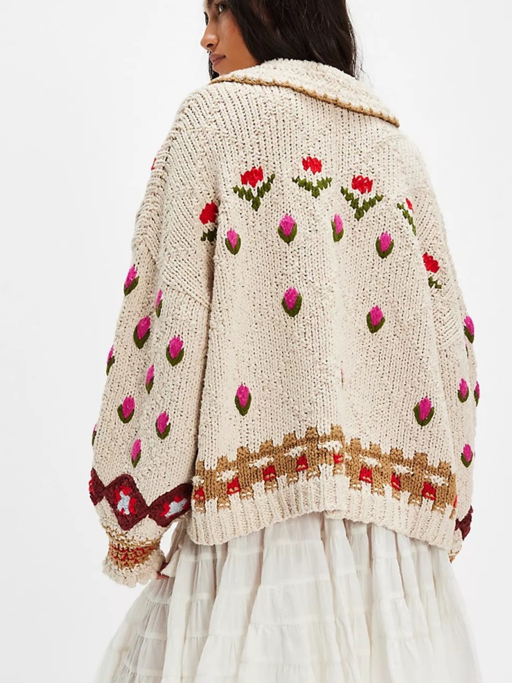 Free People Rosebud Cardigan - Womens XS - Picture 3 of 8